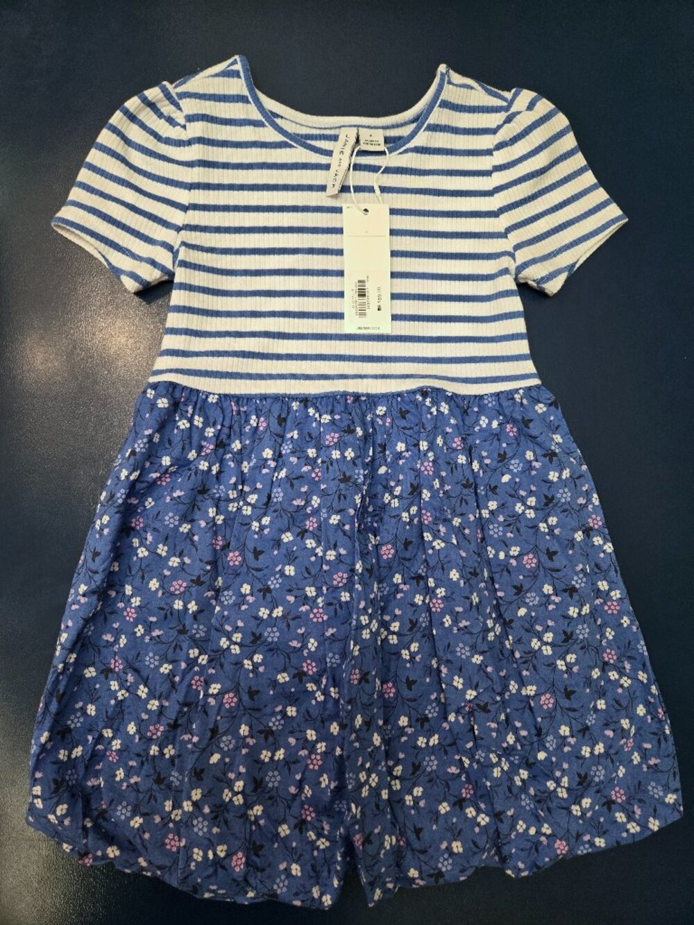 JANIE & JACK | NWT Ditsy Floral Bubble Dress | Size 4T - Picture 2 of 4